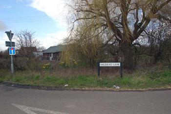 site of Nags Head Chawston - Mar 2007